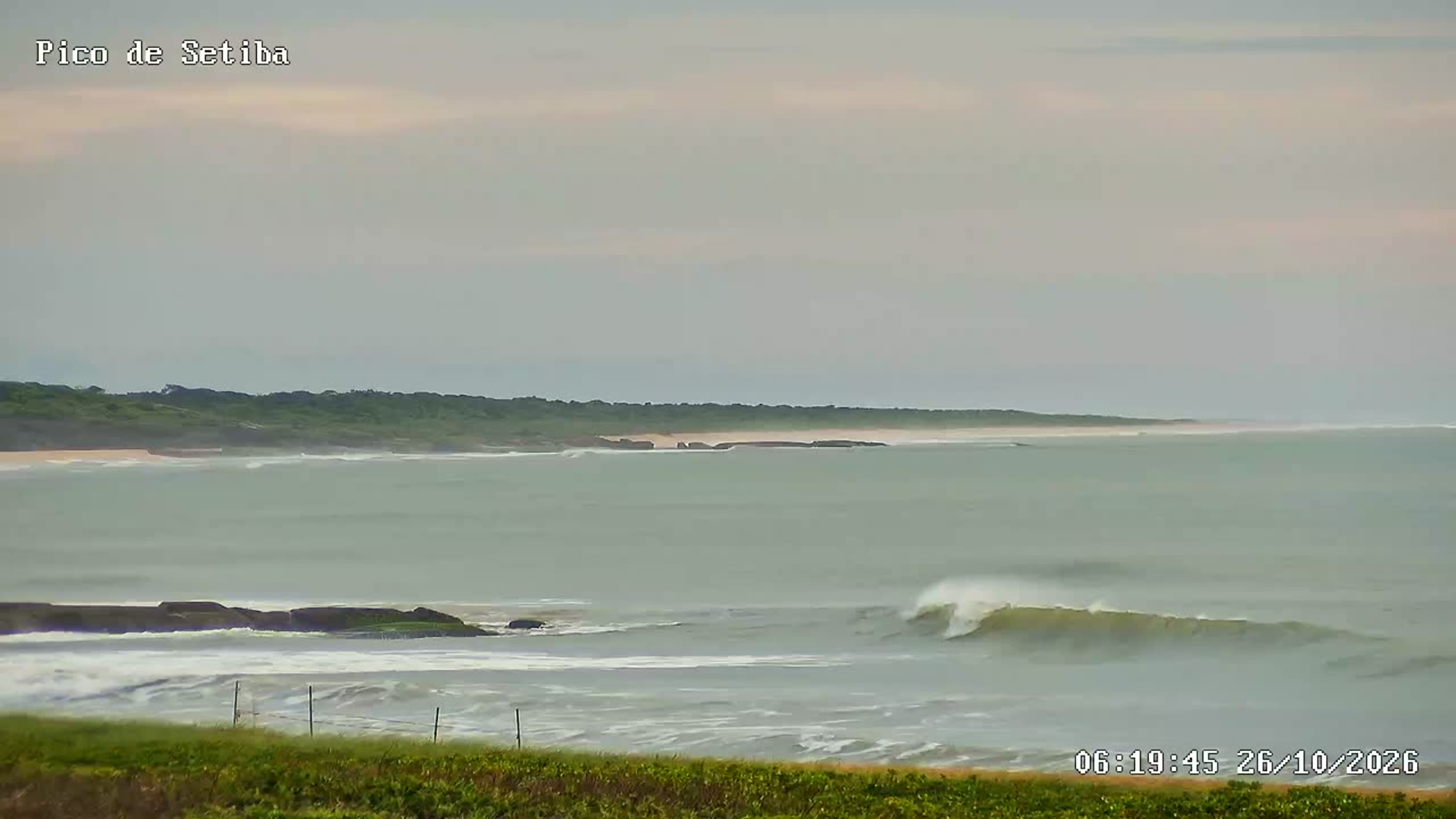 Pico de Setiba, Praia de Setiba, hoje no nascer do sol